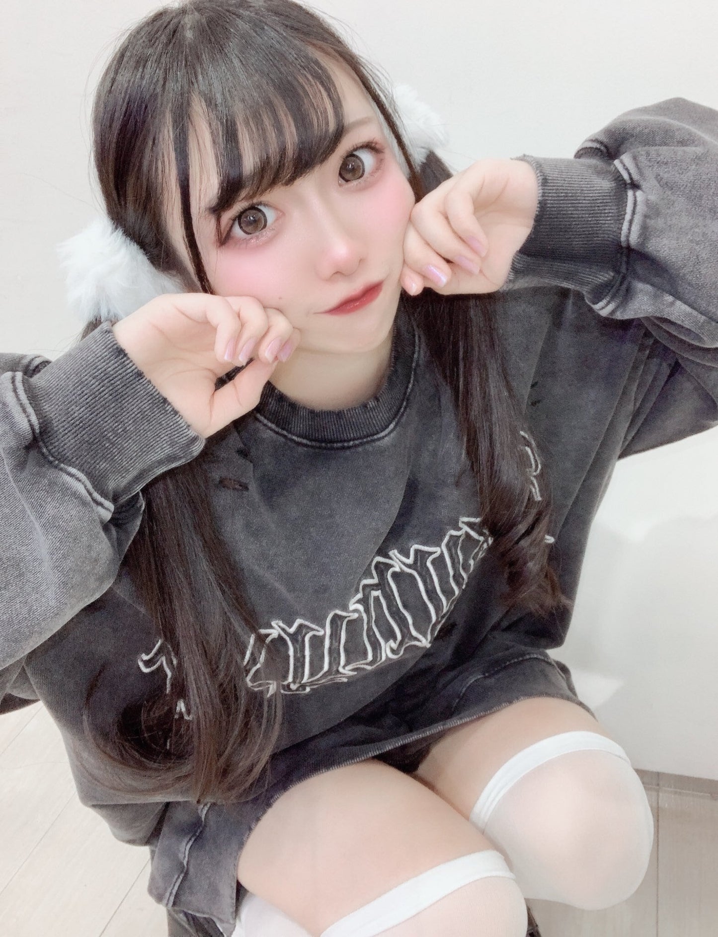 PSYNYXXピグメント加工トレーナー