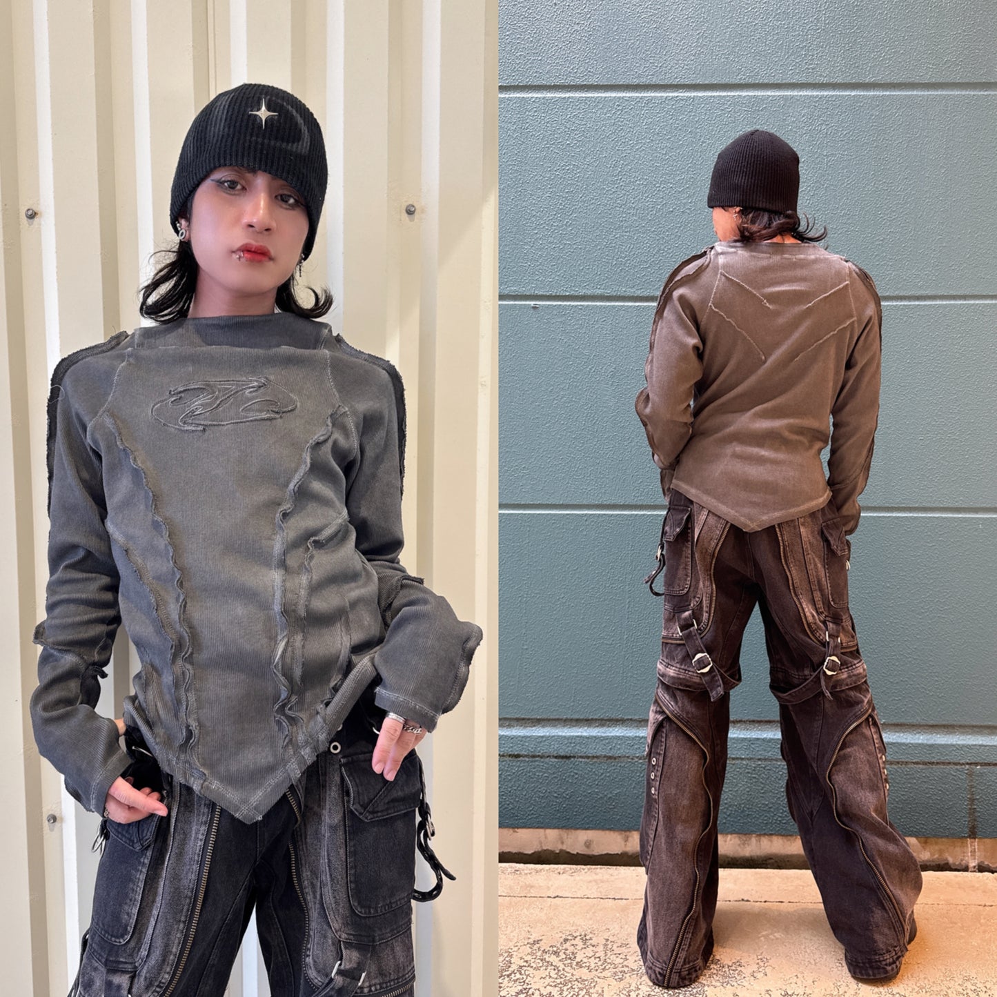 BARCON フェードコルセットロンT