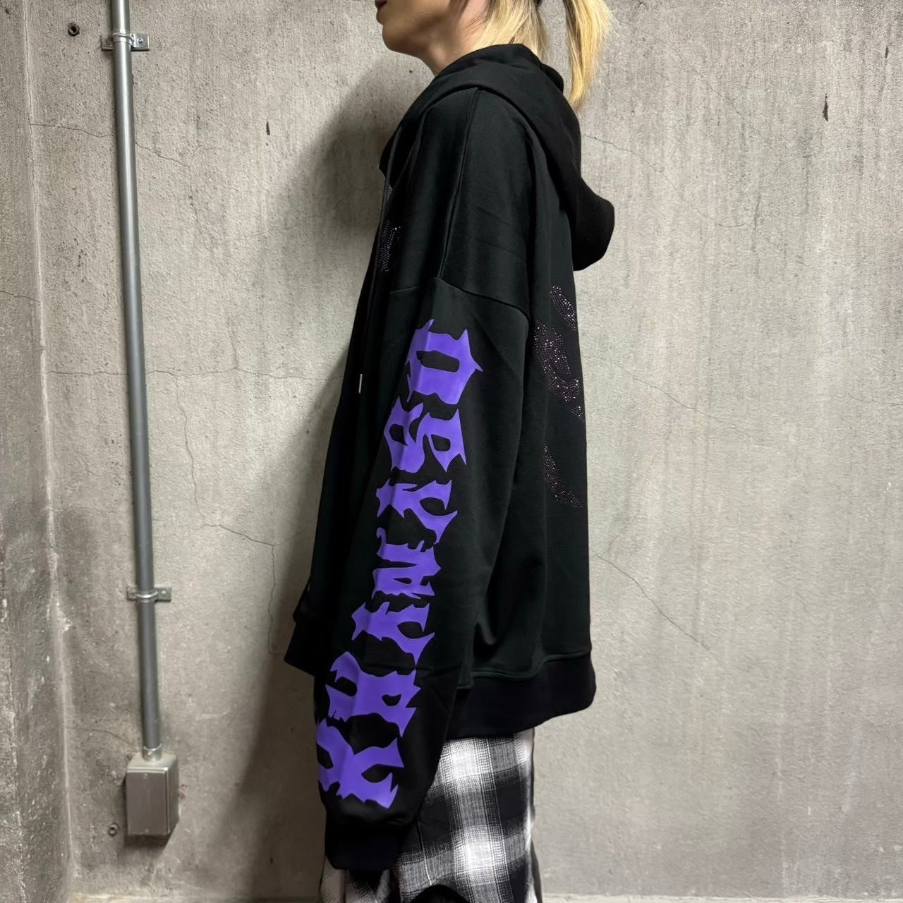 クロミ×PSYNYXXコラボZIPパーカー 地雷 サブカル サンリオ