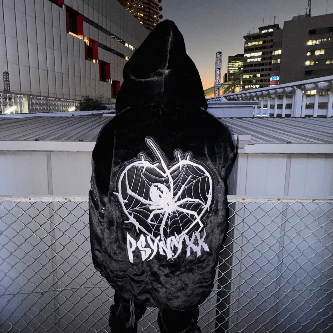 PSYNYXX スパイダーファーブルゾン 地雷系 サブカル サブジラ