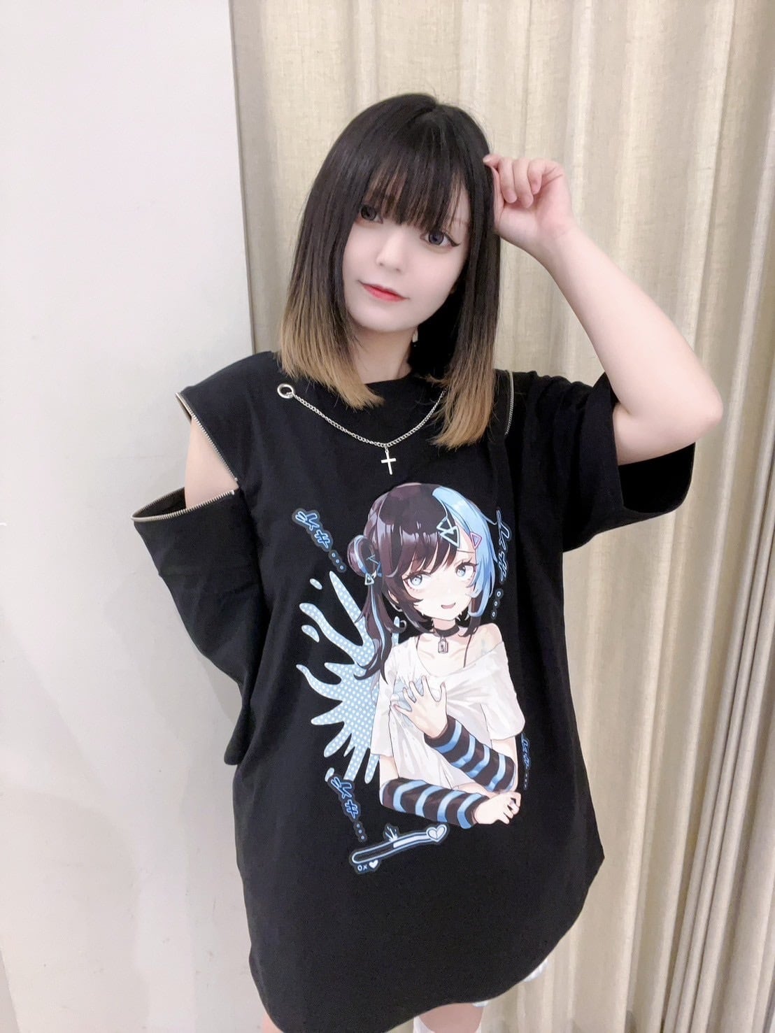 THICC セレクト イラストTshirts