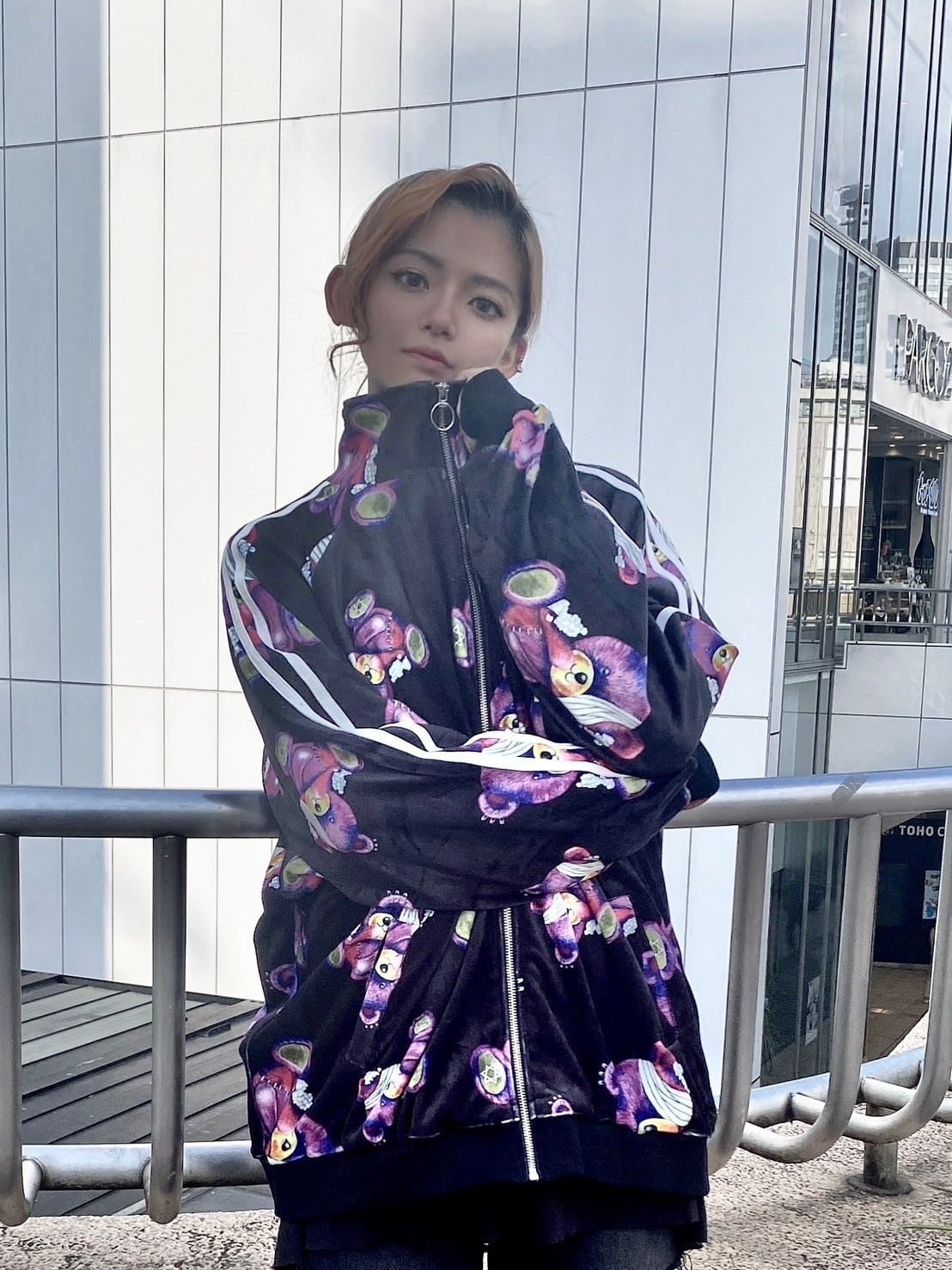 PSYCONATION ベロア熊ジャージ