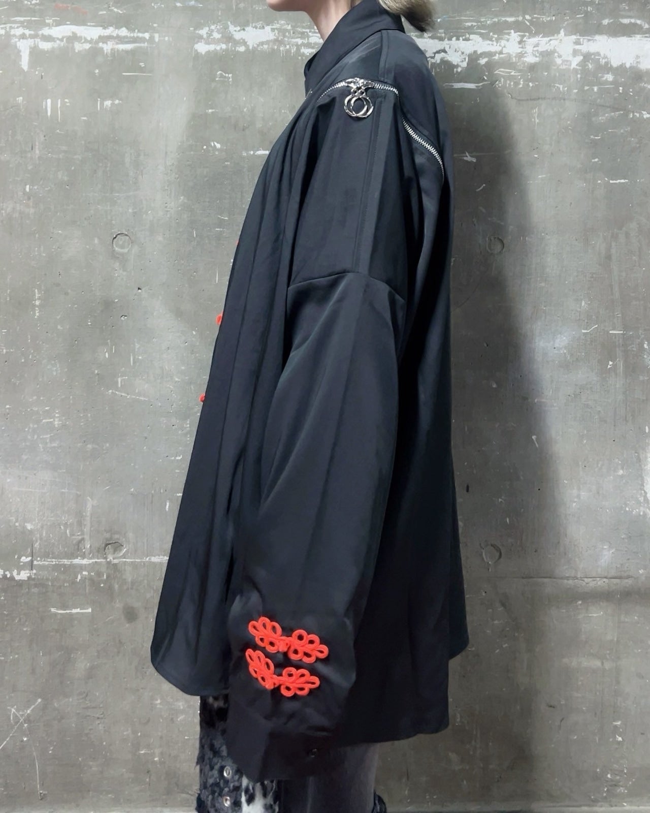 PSYNYXXチャイナZIPシャツ