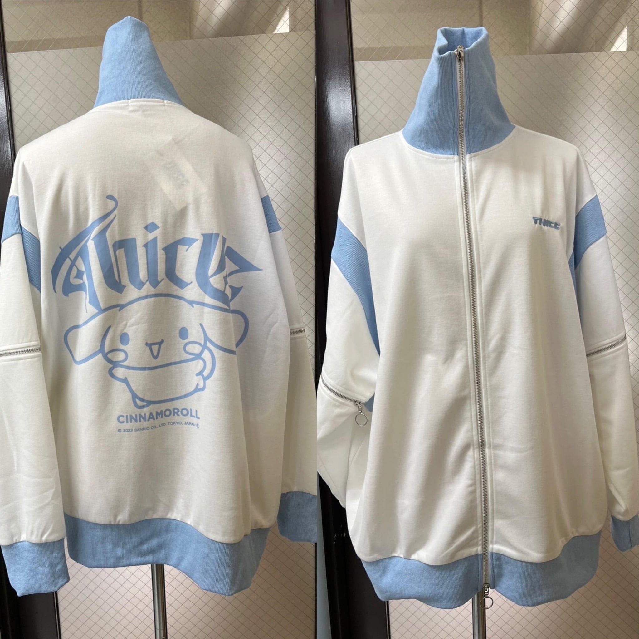 Rara camiseta de colaboración Cinnamoroll x THICC