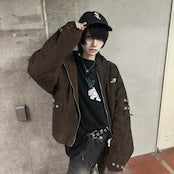 BARCON スプレーZIPフードブルゾン