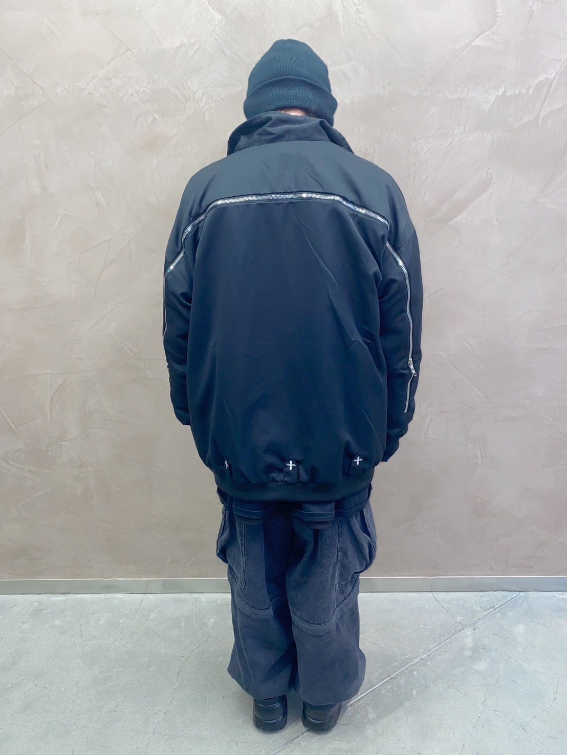 PSYNYXX アーチジップブルゾン