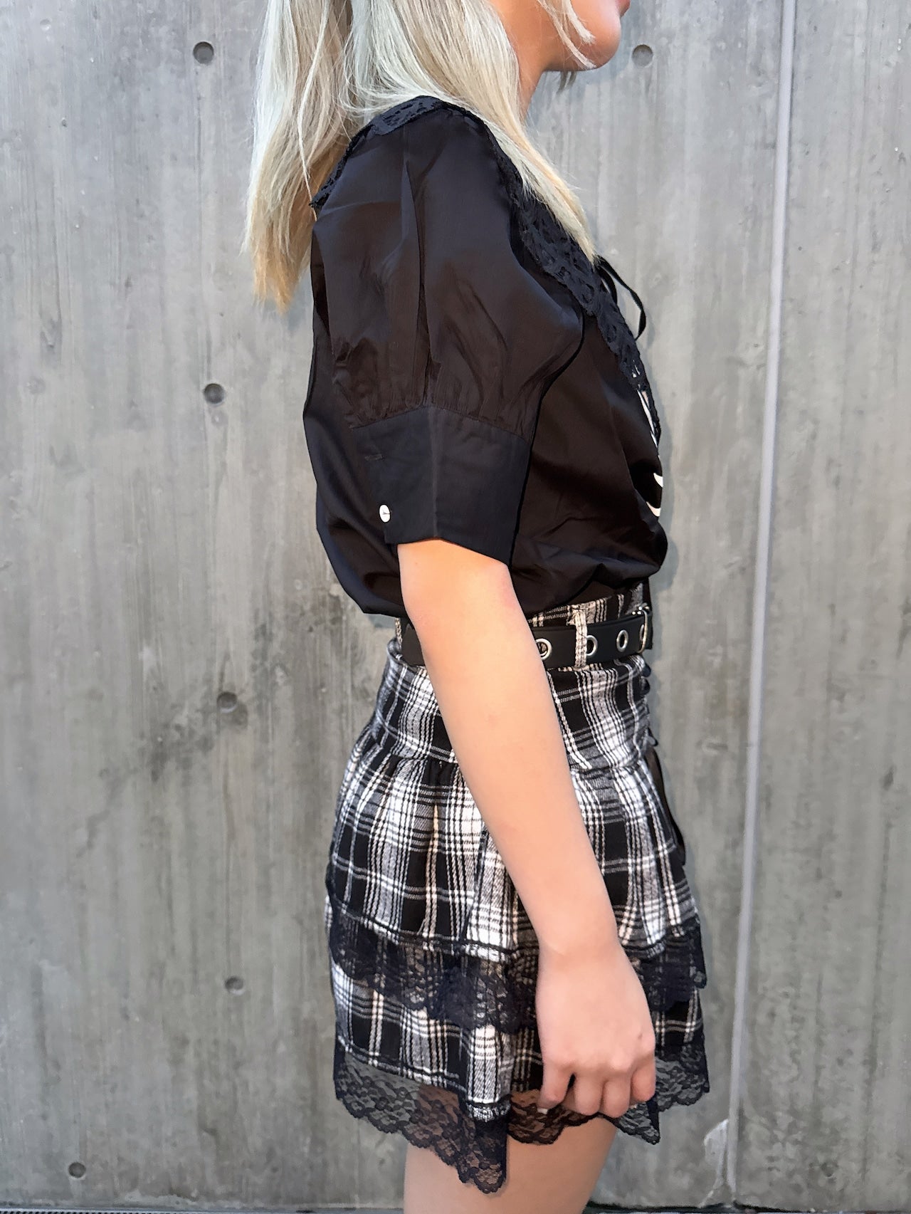 PSYNYXX×THICC 鳳凰王冠ロゴブラウス ゴスロリ 地雷系 サブカル系 病み