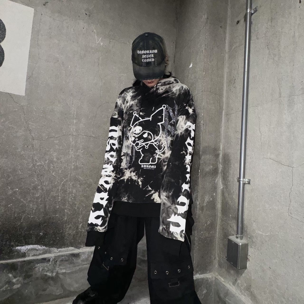 クロミ×PSYNYXXコラボプルオーバーパーカー 地雷 サブカル サンリオ