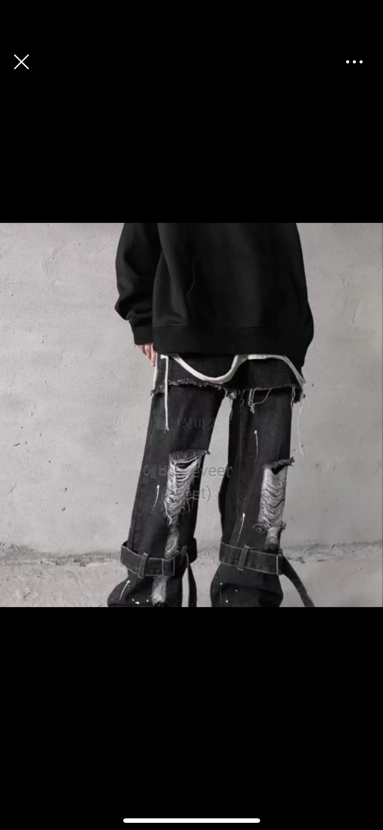 PSYNYXXセレクト ハードクラッシュカーゴパンツ