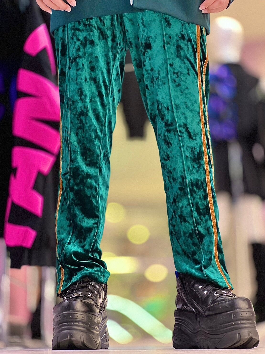 ベロア ジャージ セットアップ