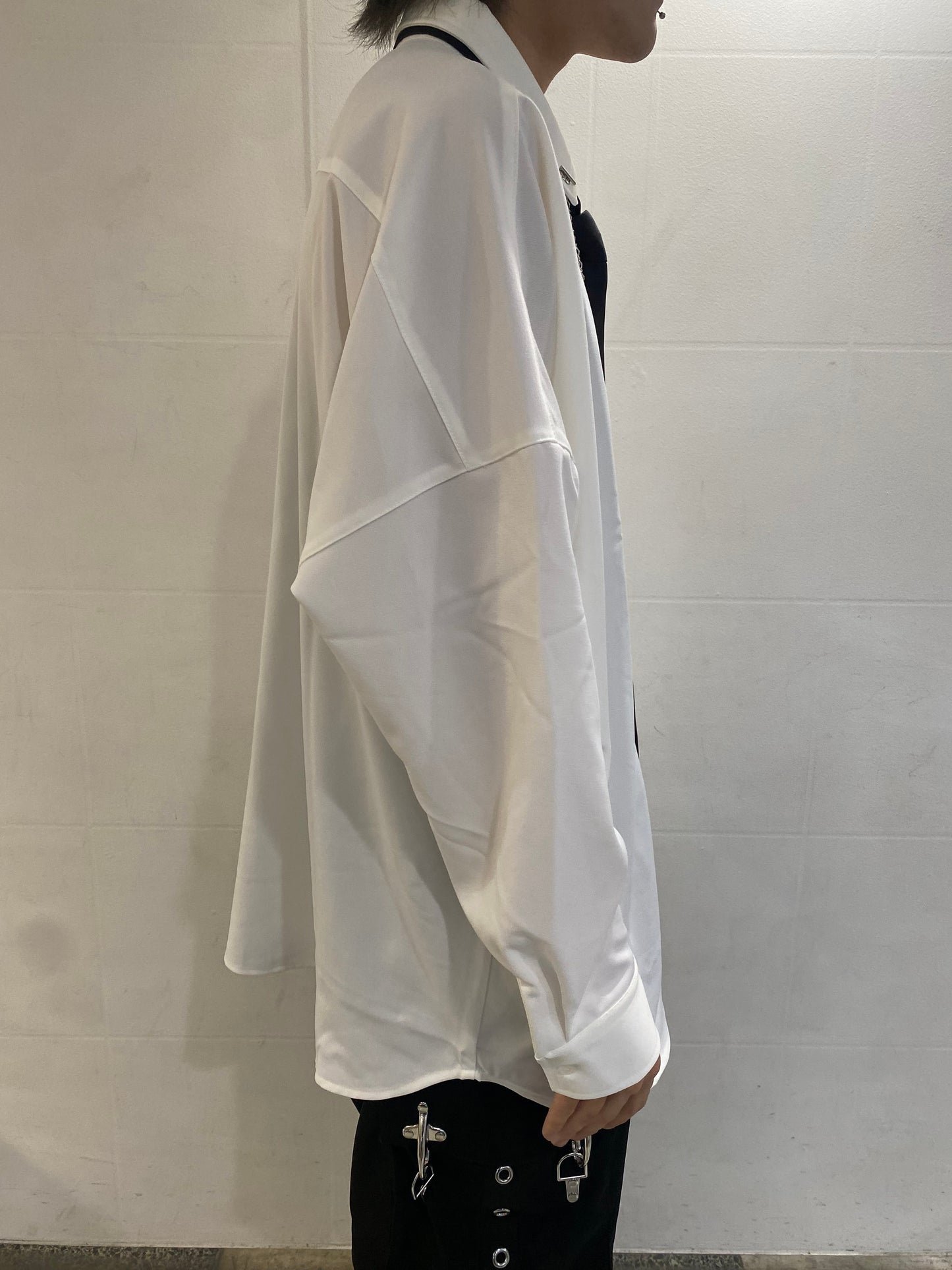 PSYNYXX BY THICCセレクト チェーンピンネクタイシャツ