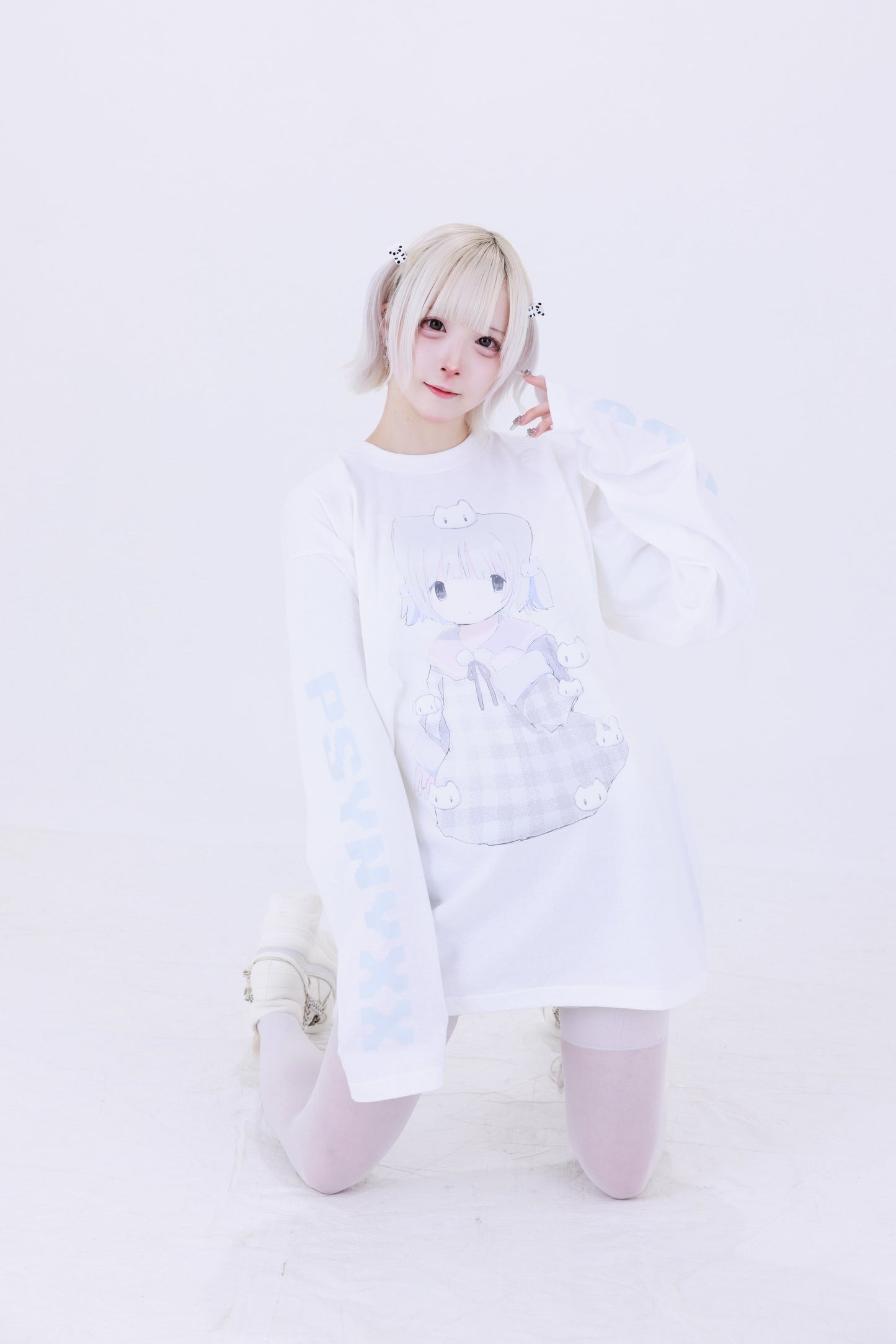 ぺろ×PSYNYXX ロンTWHITE