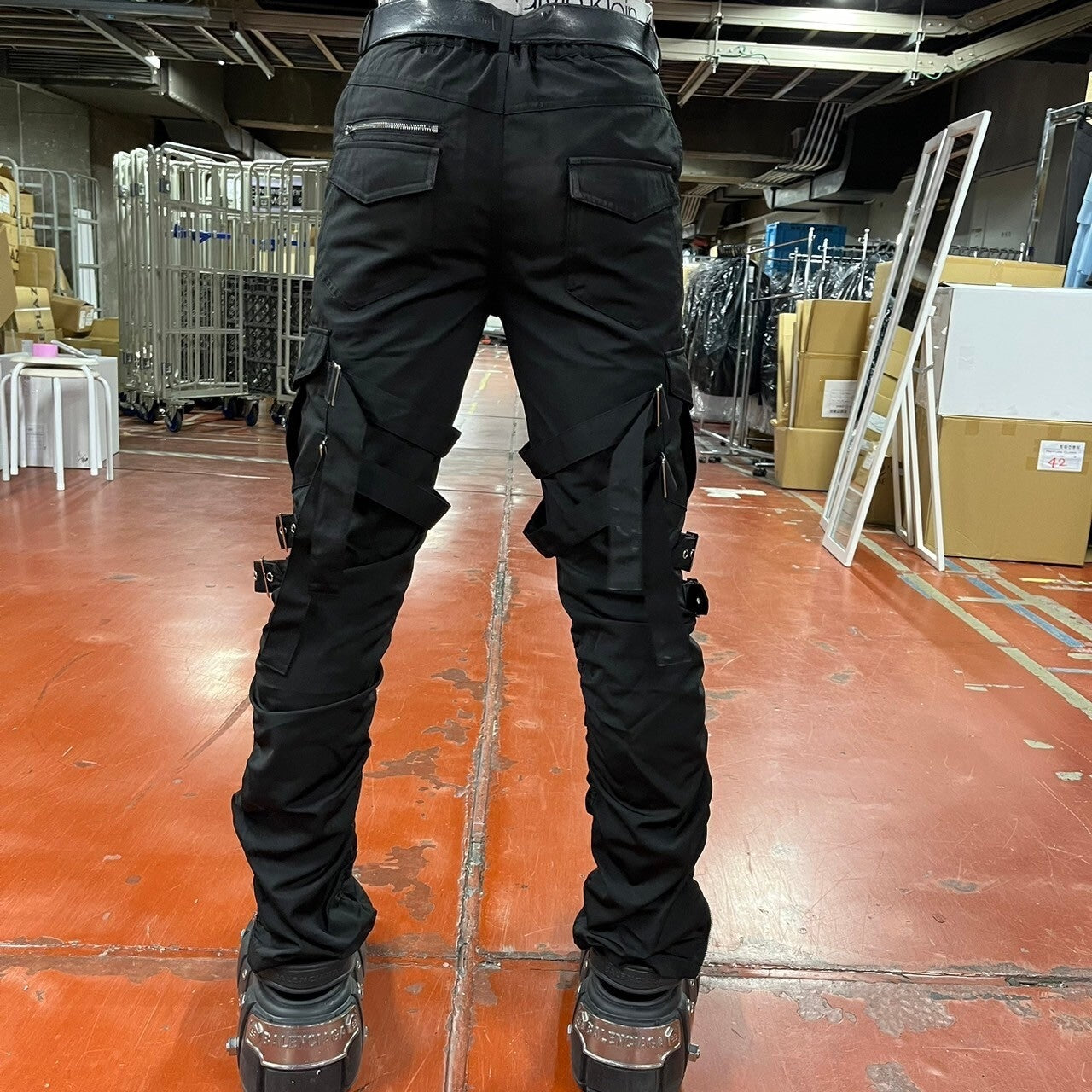 PSYNYXX ベルトカーゴパンツ サブカル 地雷 サブスト グランジ