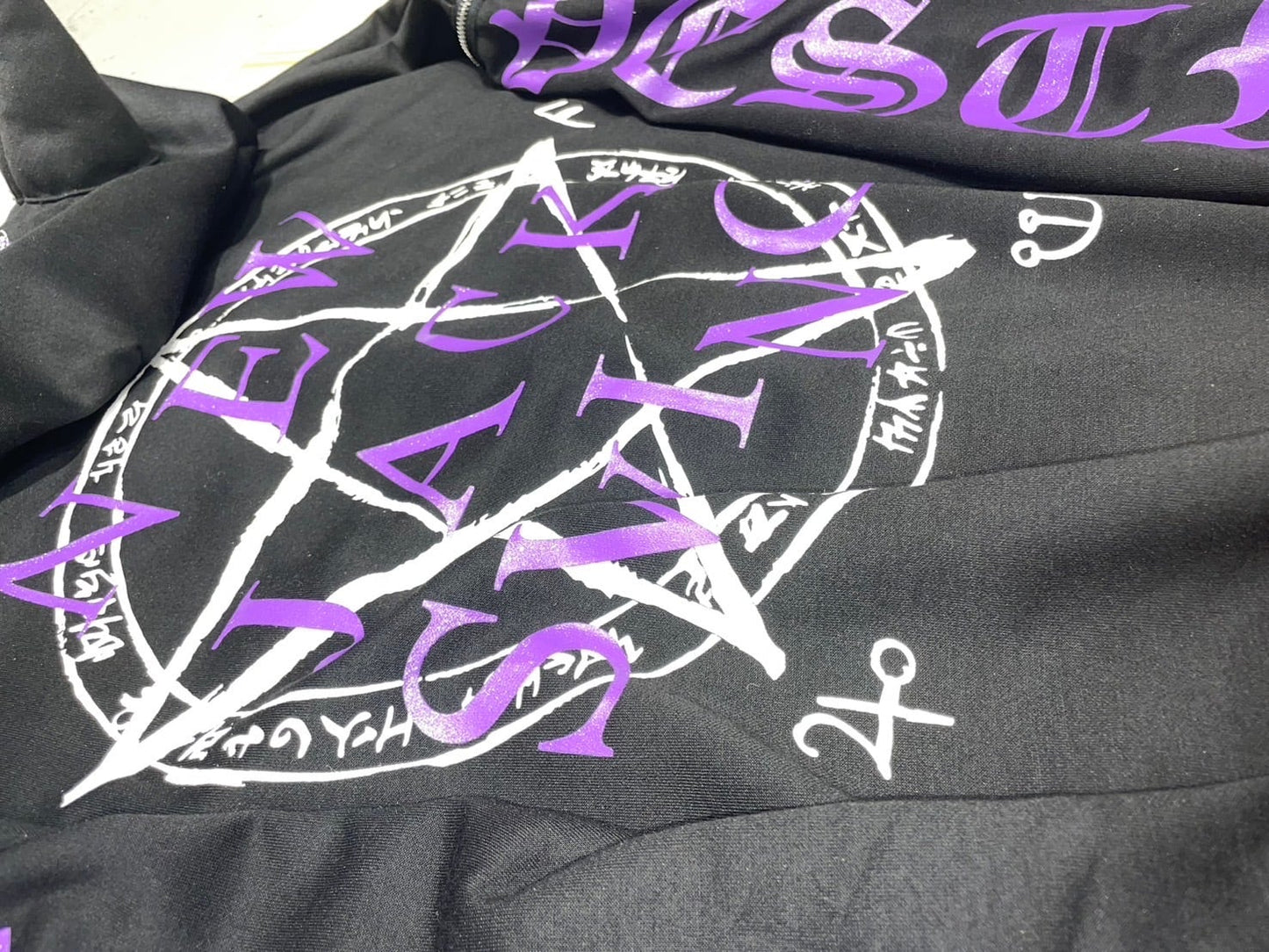 PSYNYXX デビルホーン魔法陣パーカー