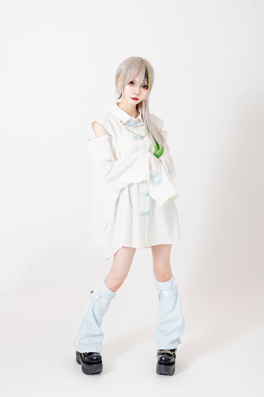 PSYNYXXチャイナZIPシャツ