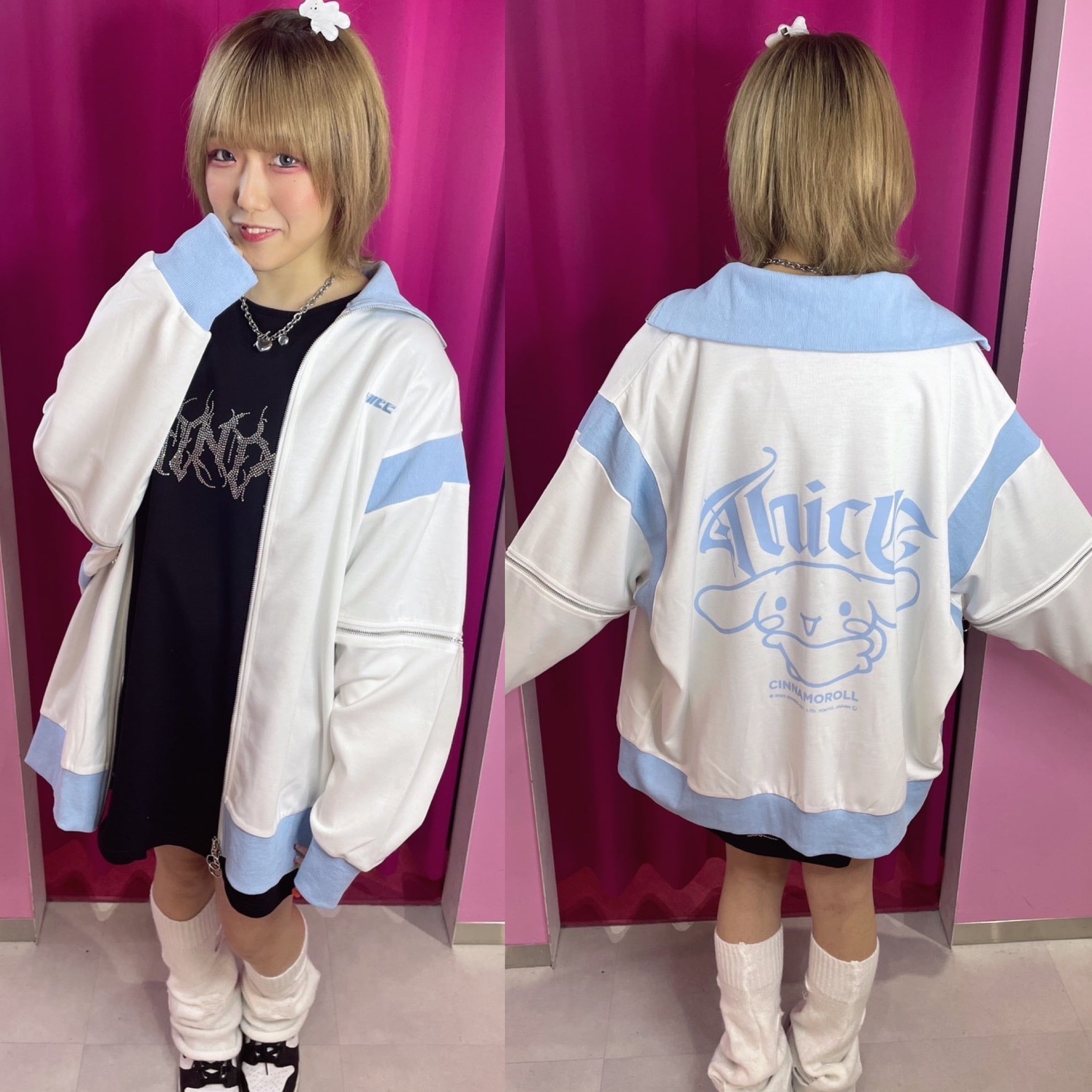 Rara camiseta de colaboración Cinnamoroll x THICC
