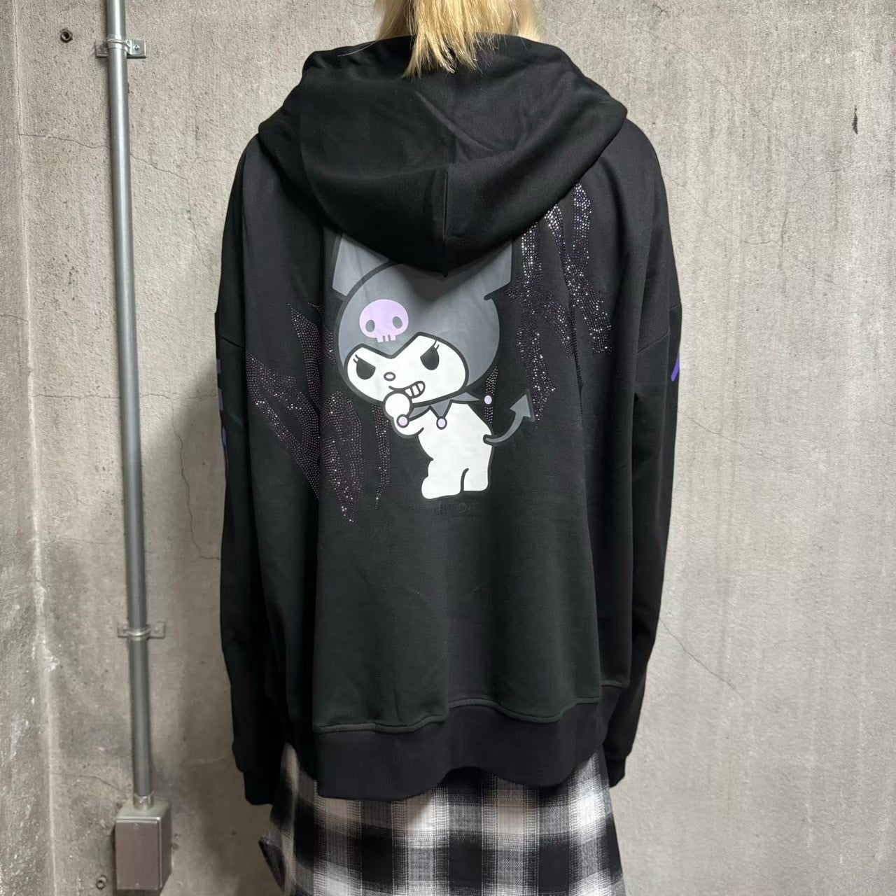 クロミ×PSYNYXXコラボZIPパーカー 地雷 サブカル サンリオ