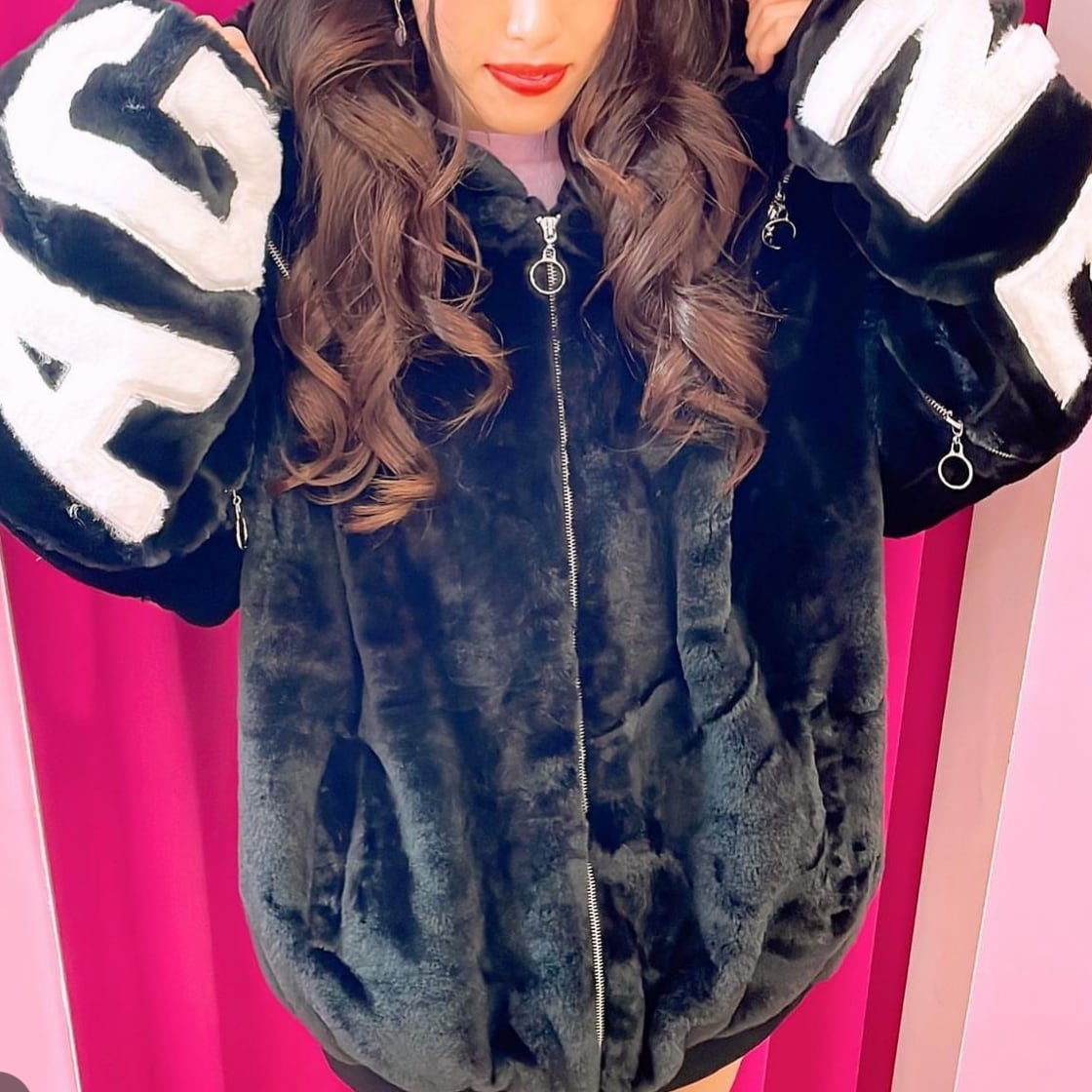 THICC  newjackswag 3way ハイクオリティ　ファーブルゾン アウター　冬服　モテ服　サブカル　地雷　水色界隈　EXIT スラムダンク
