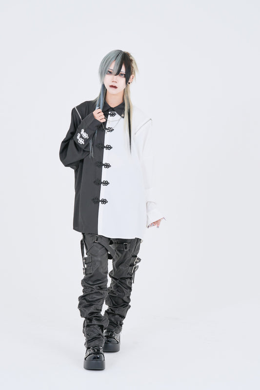 PSYNYXXチャイナZIPシャツ