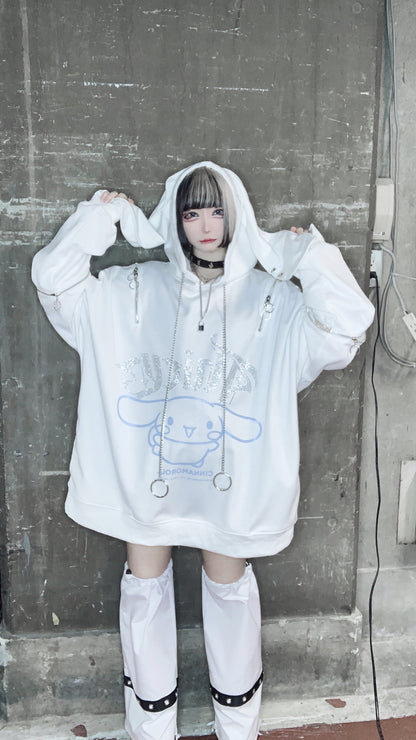 シナモロール×THICC コラボパーカー