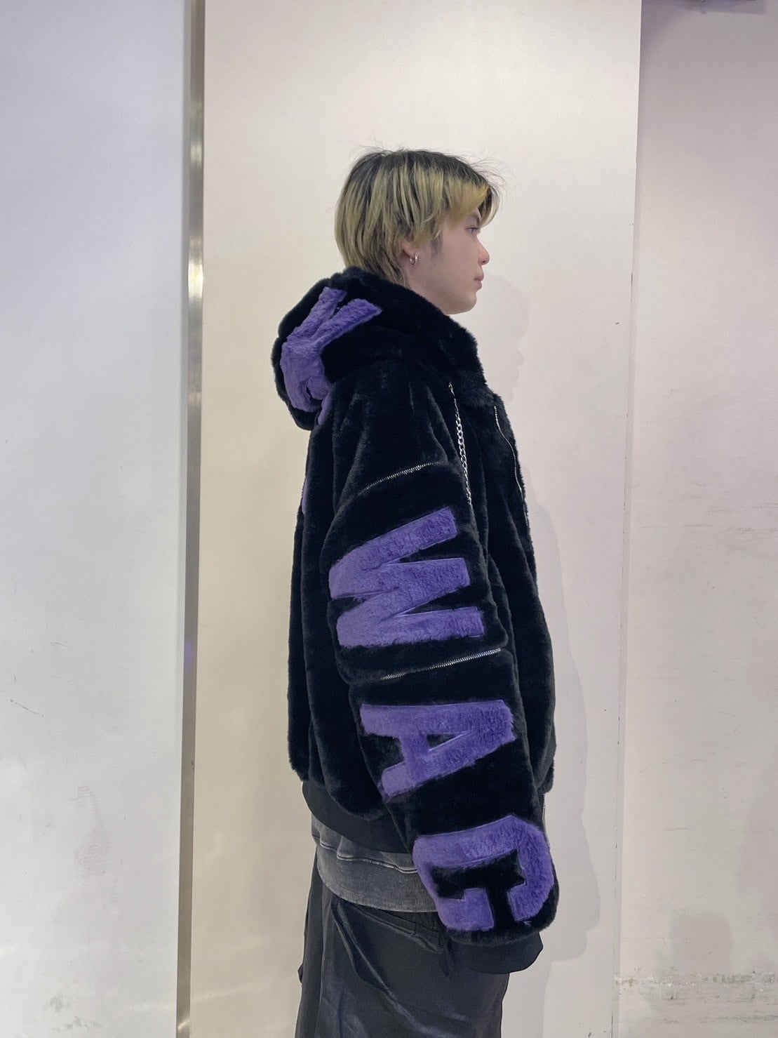 NEW THICC NEW JACK SWAG High quality fur blouson