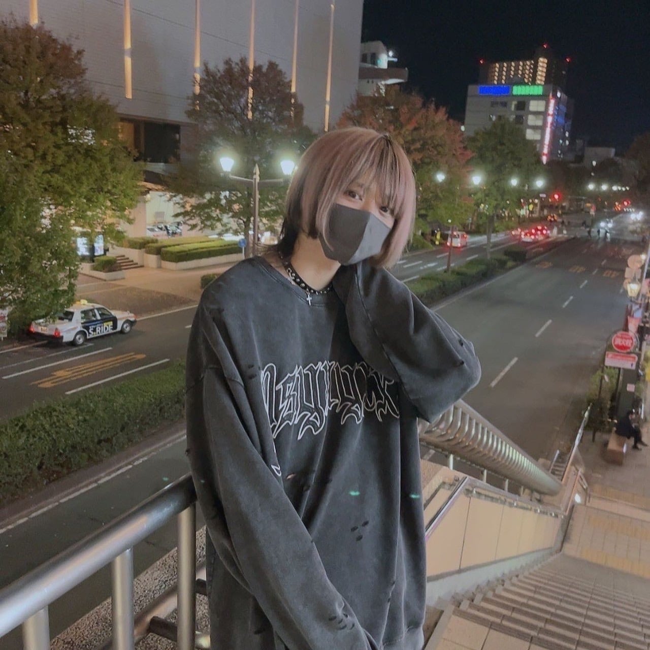 PSYNYXXピグメント加工トレーナー