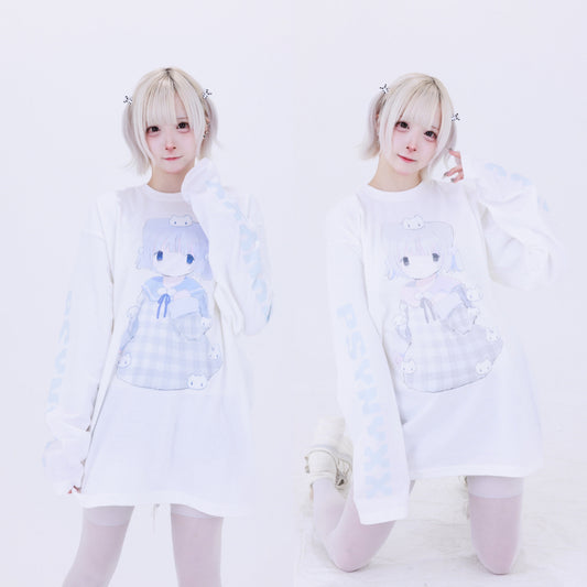 ぺろ×PSYNYXX ロンTWHITE