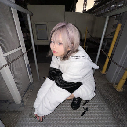 PSYNYXX セーラーファーブルゾン 地雷系 サブカル系