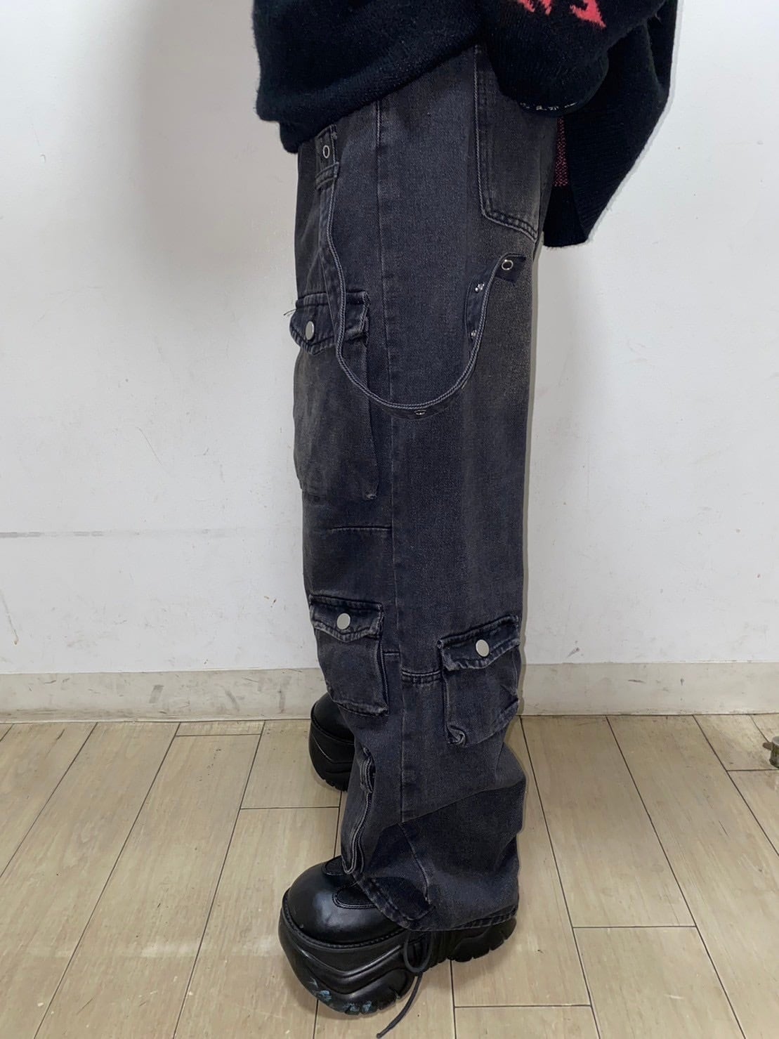 THICC PSYNYXX ワイドカーゴパンツ