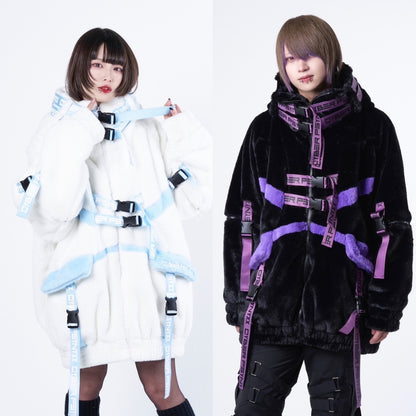 PSYNYXXサイバーファーブルゾン　グランジ　cyber アウター　冬服