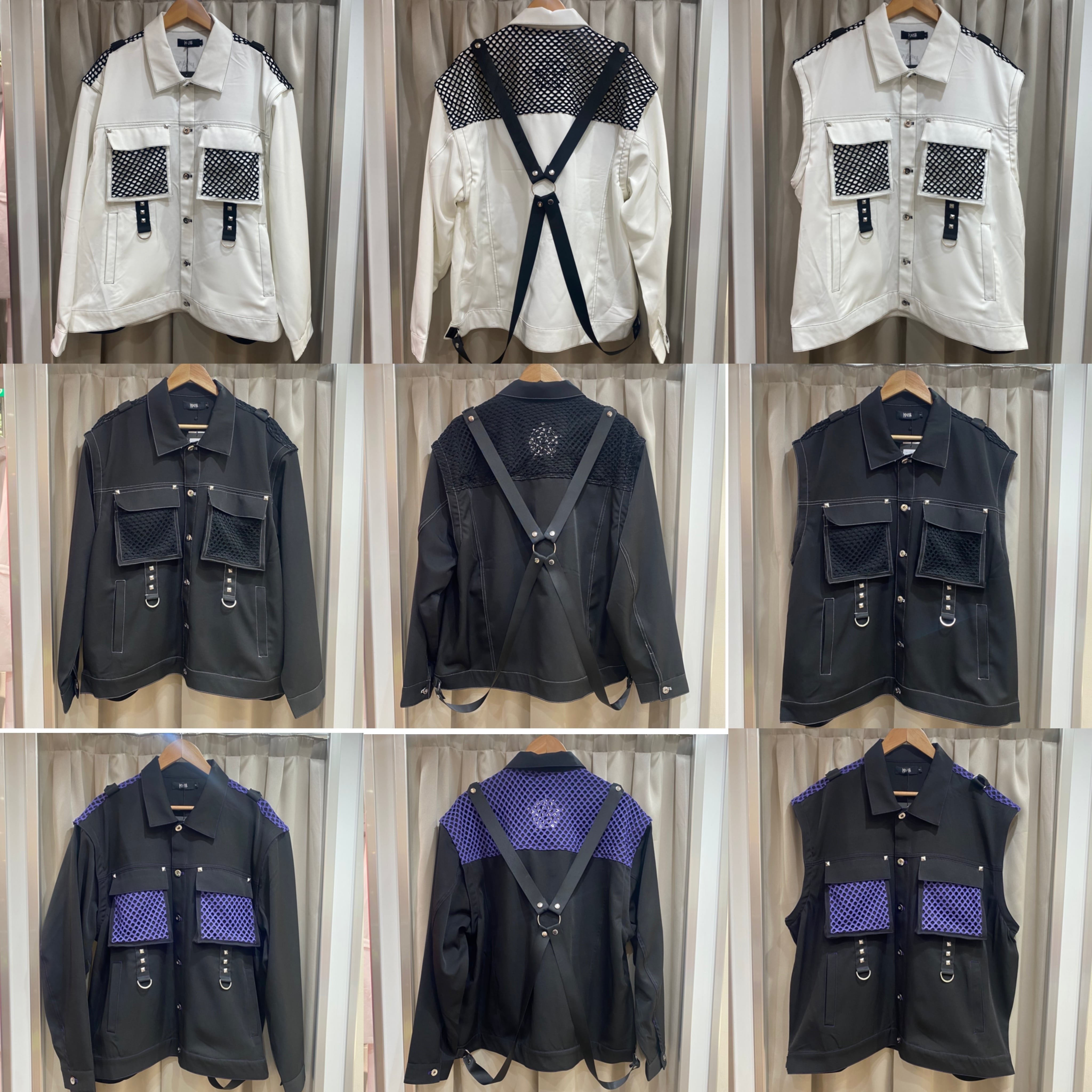 PSYNYXX BY THICC Mesh Belt Jacket