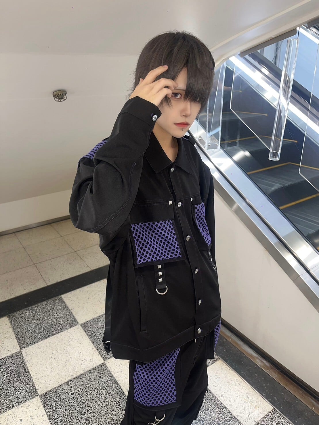 PSYNYXX BY THICC Mesh Belt Jacket