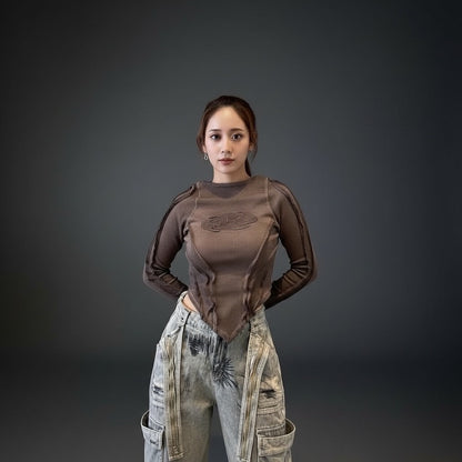 BARCON フェードコルセットロンT