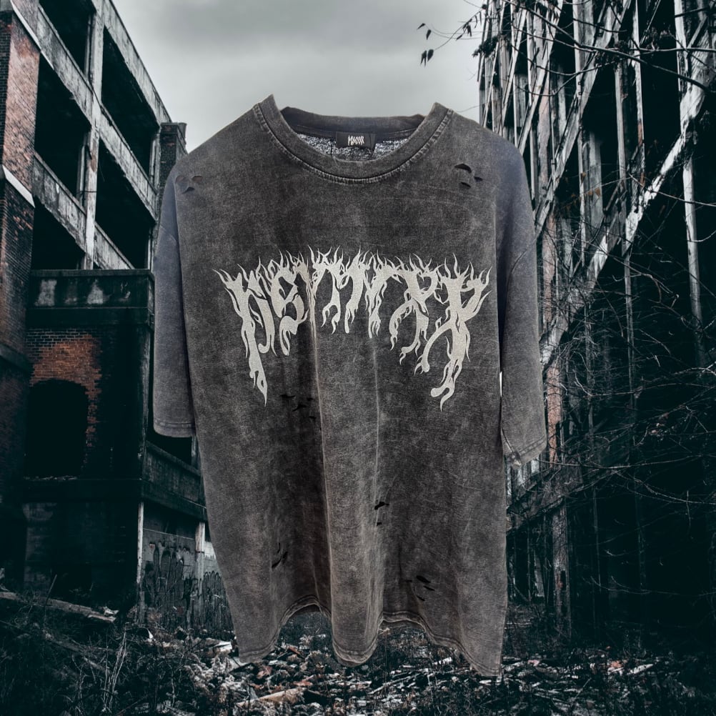 PSYNYXX ピグメントドロフォントTshirts