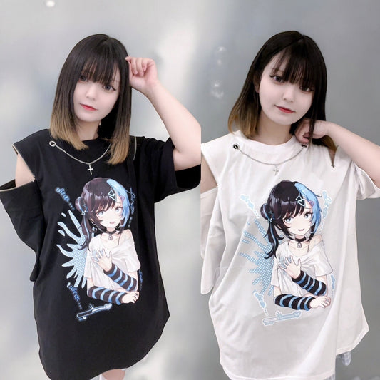 THICC セレクト イラストTshirts