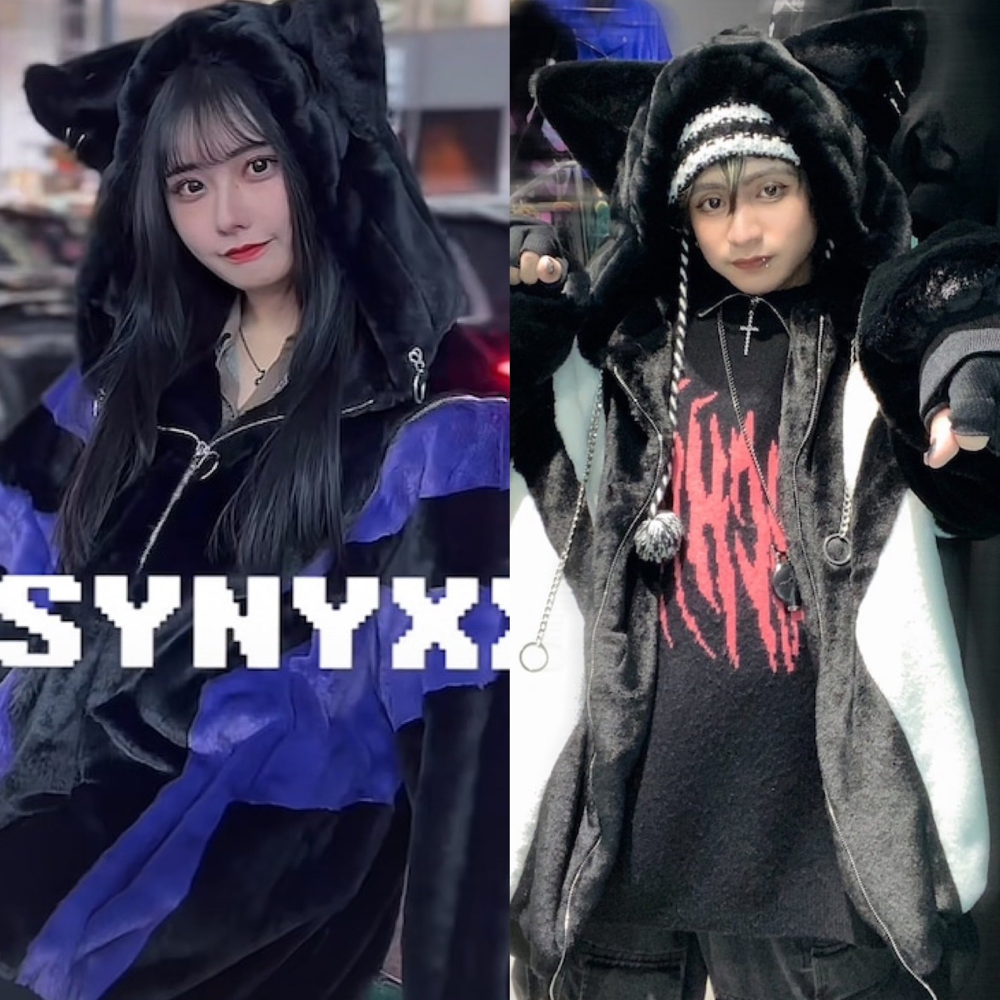 PSYNYXX 切替猫耳　ハイクオリティファーブルゾン