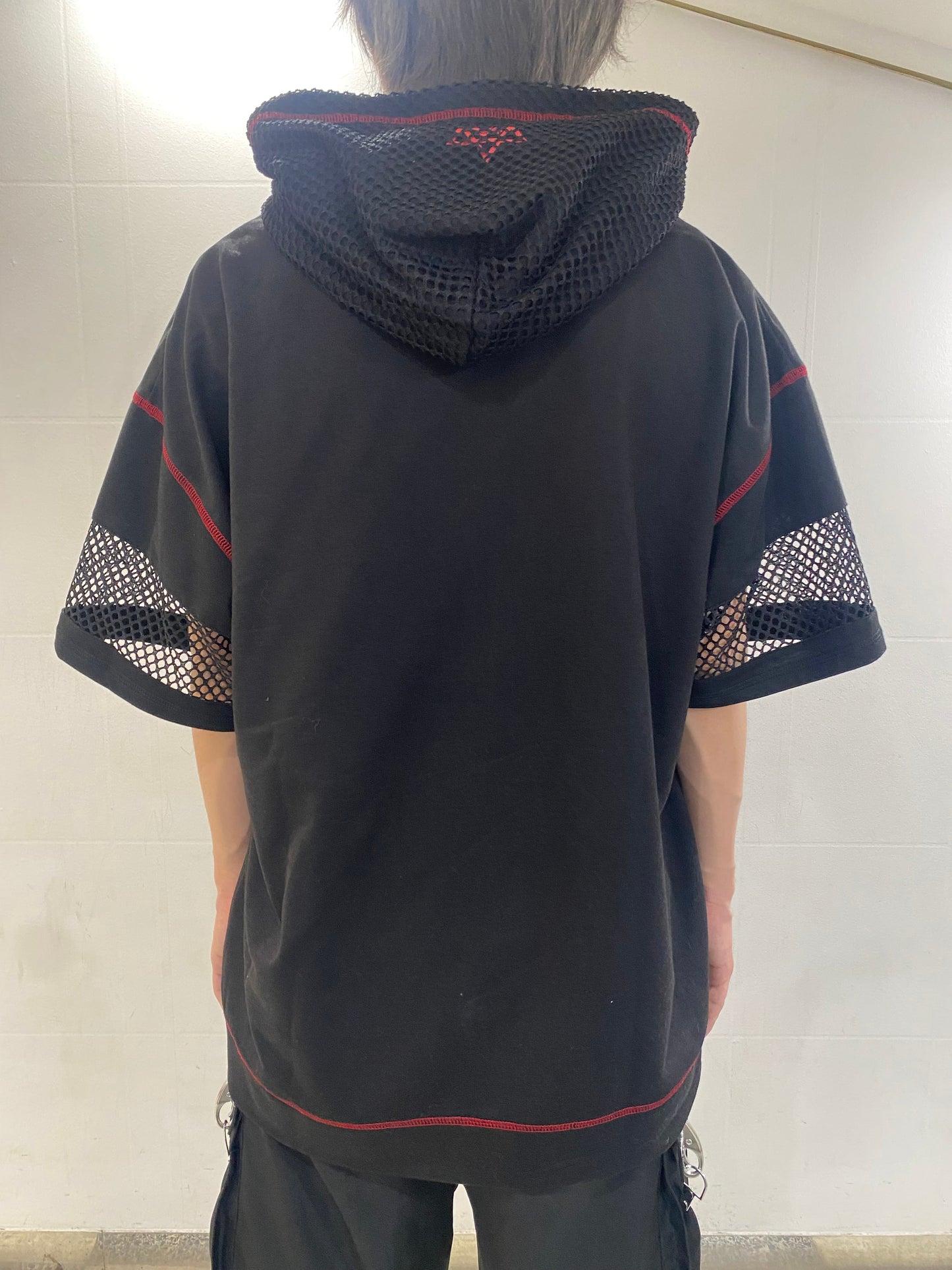 PSYNYXX BY THICC セレクト　ゴートメッシュパーカー