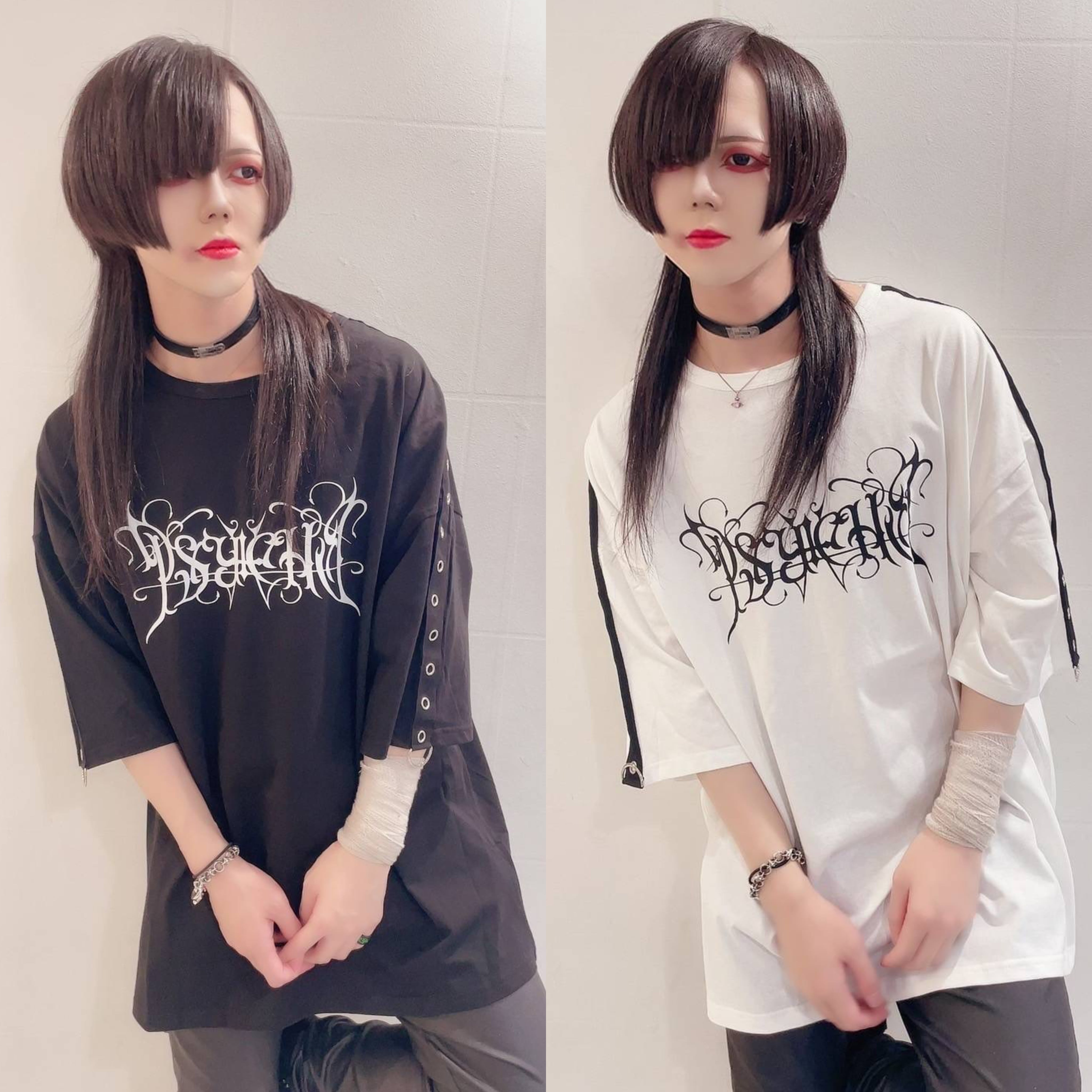 PSYNYXX SELECT 袖ハトメtshirts