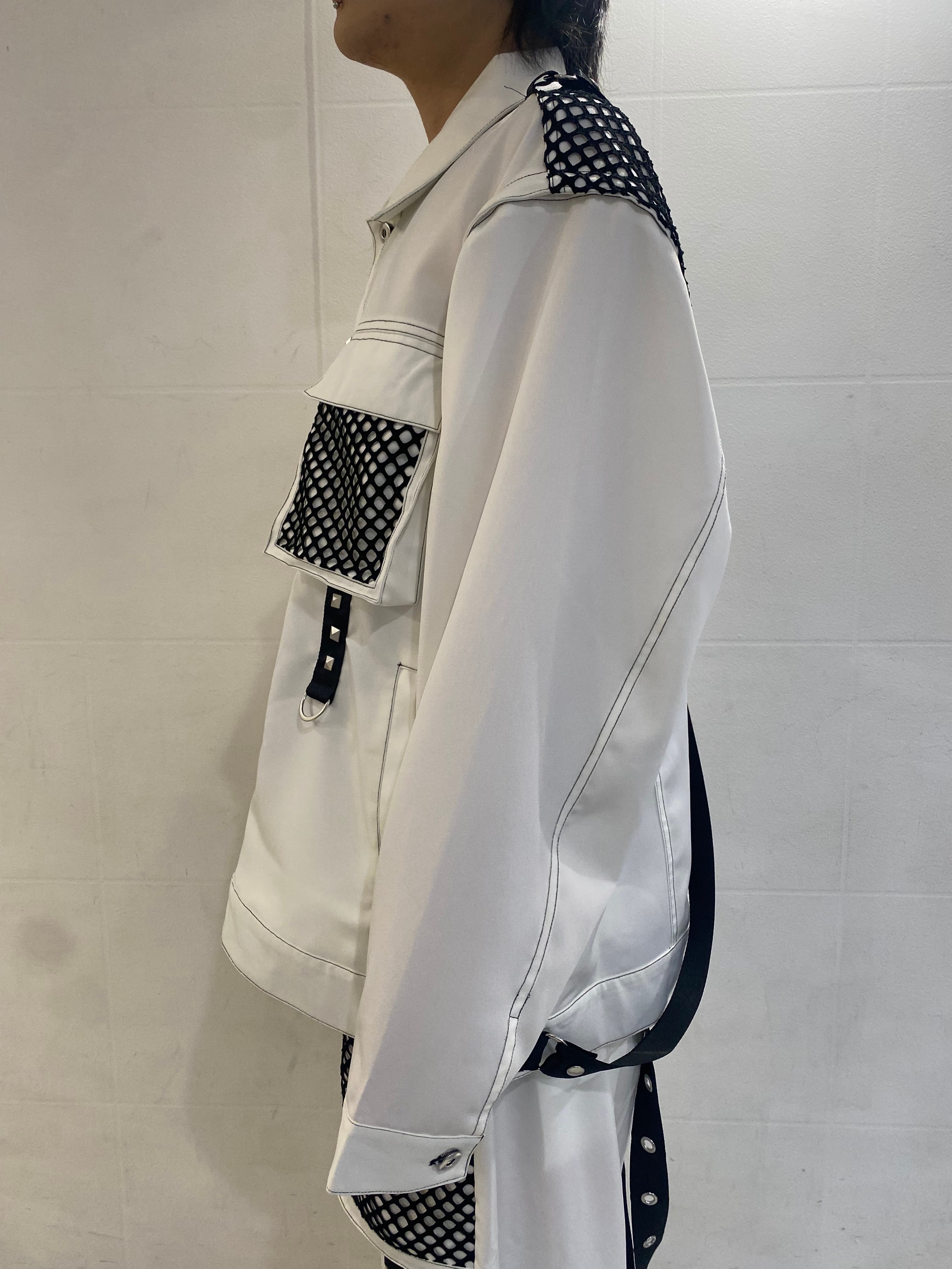 PSYNYXX BY THICC Mesh Belt Jacket