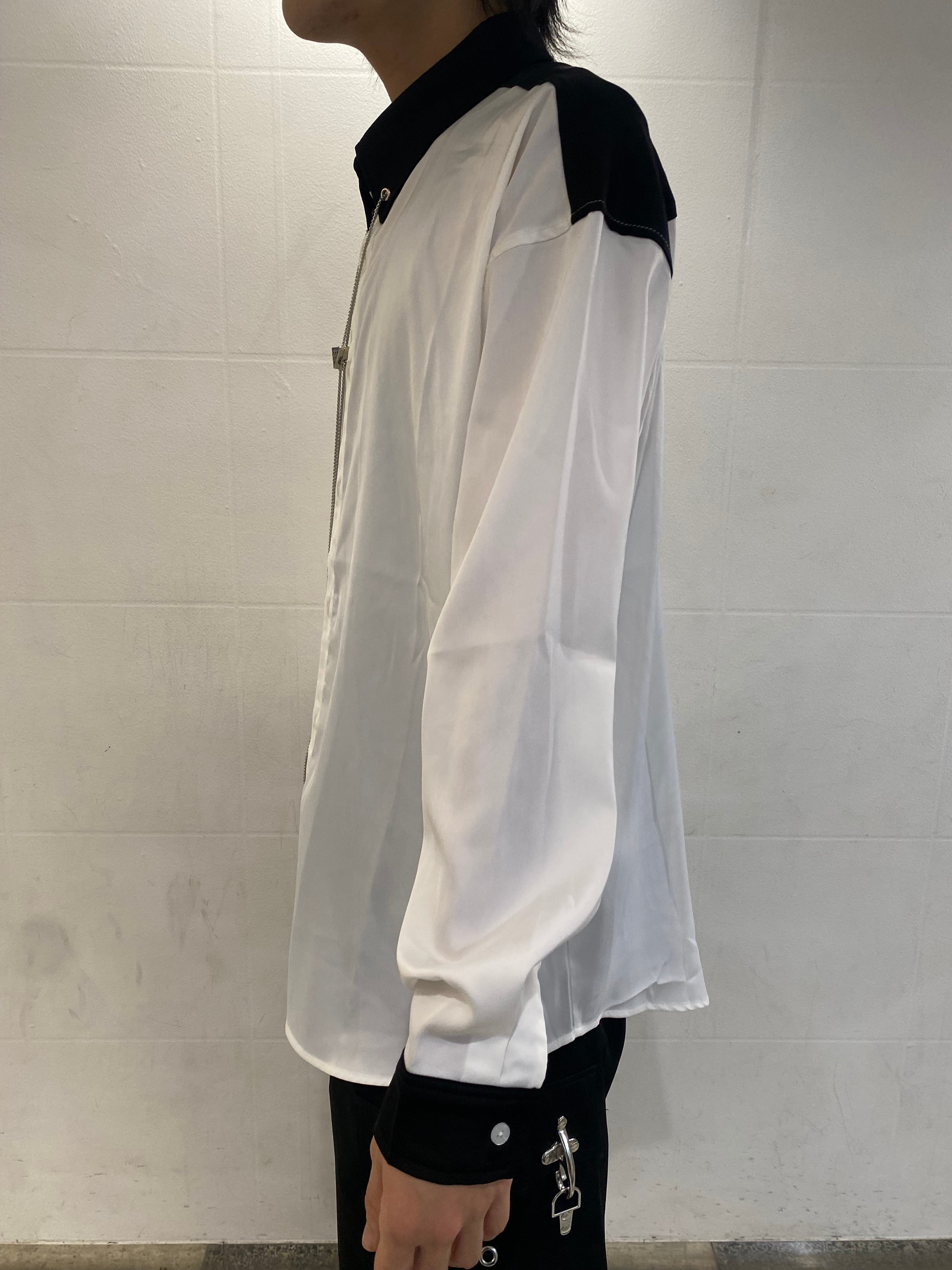PSYNYXX BY THICC Select Chain Loop Tie Shirt