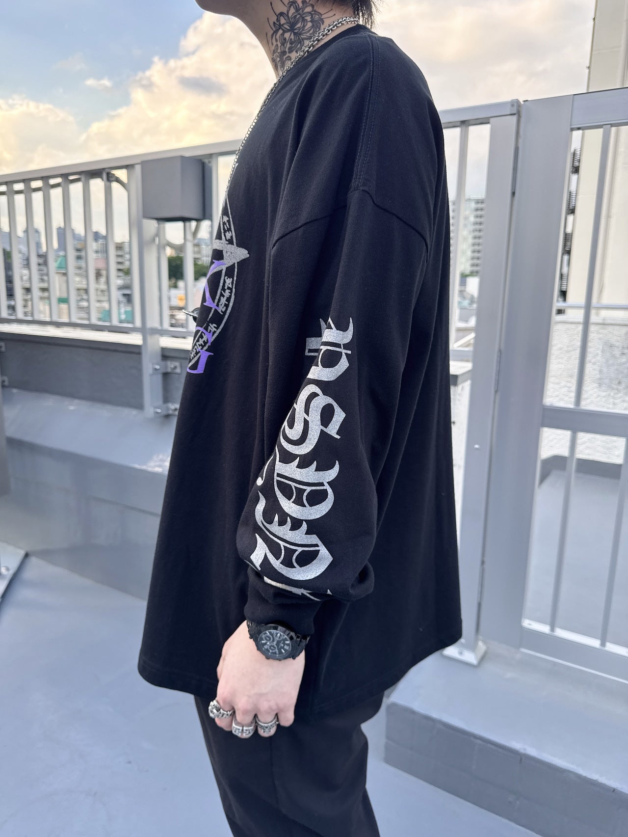PSYNYXX マジックサークルロンT サブカル サブジラ 地雷 ストリート