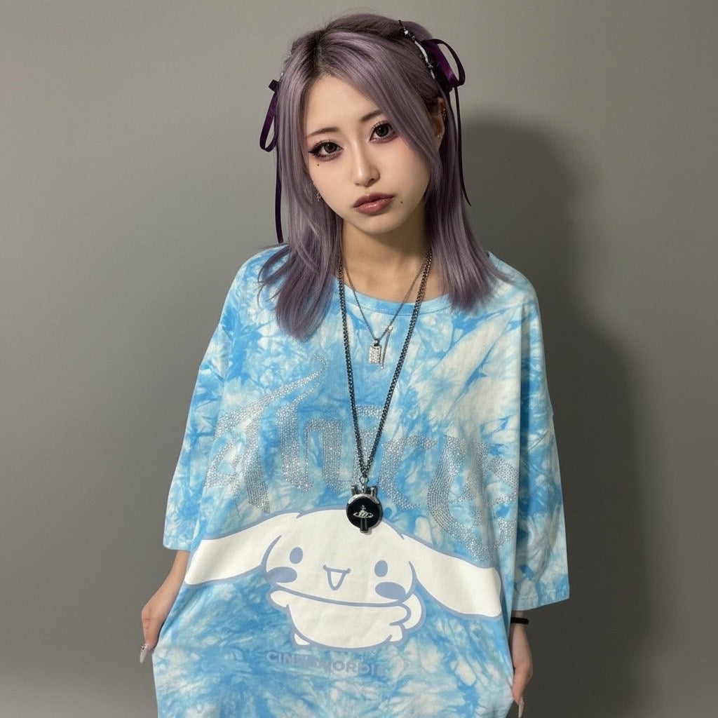 シナモン×THICC オーバーサイズTシャツ サンリオ シナモン – THICC PSYNYXX