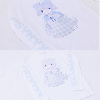 ぺろ×PSYNYXX ロンTWHITE