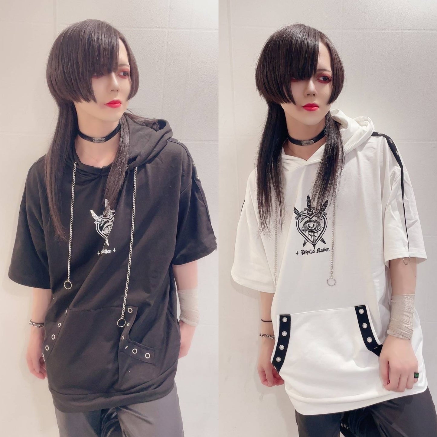 PSYNYXX SELECT フリーメイソン半袖パーカー