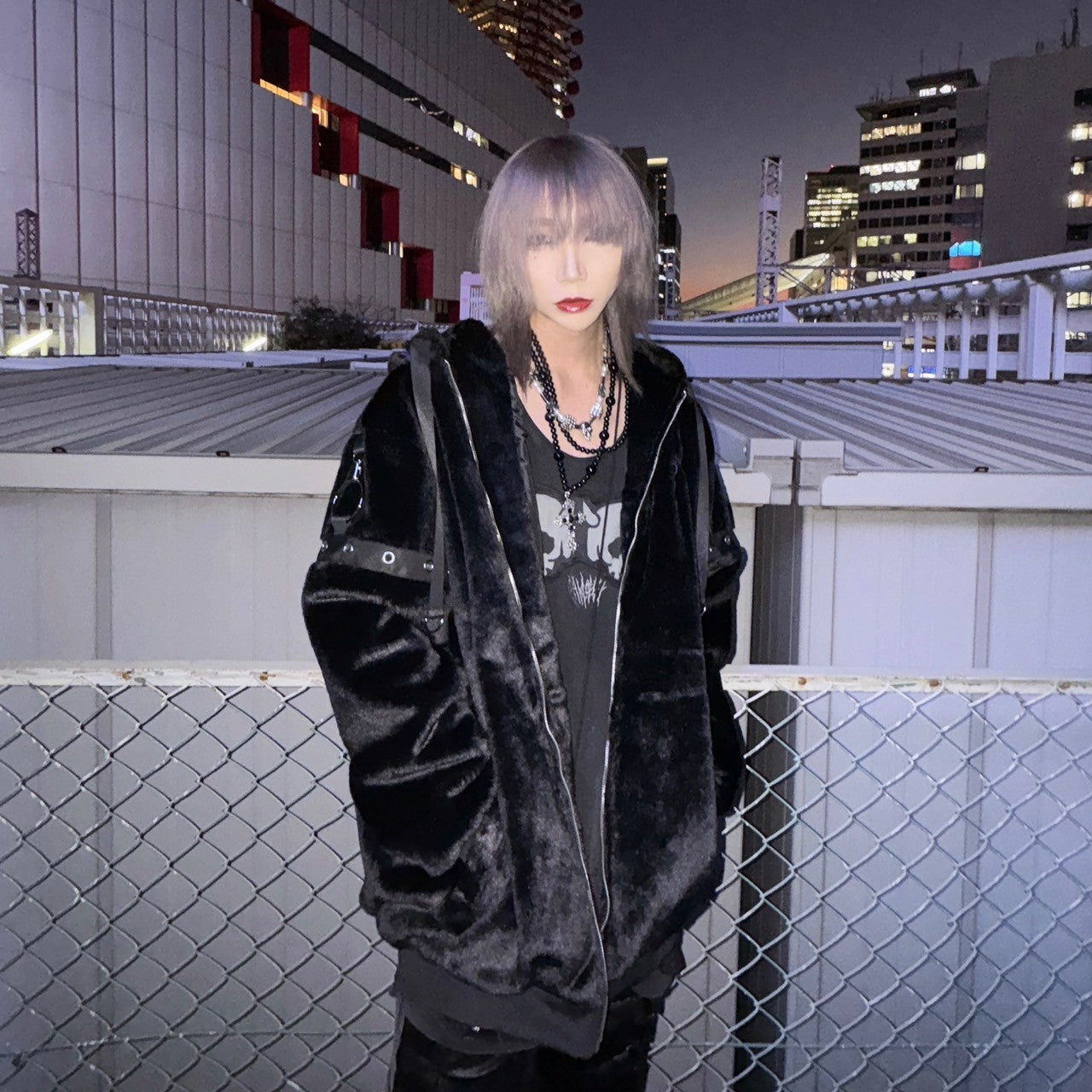 PSYNYXX スパイダーファーブルゾン 地雷系 サブカル サブジラ