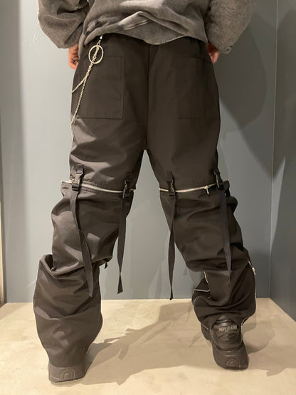 売れ筋NO.1 PSYNYXX THICC ジップワイドカーゴパンツ