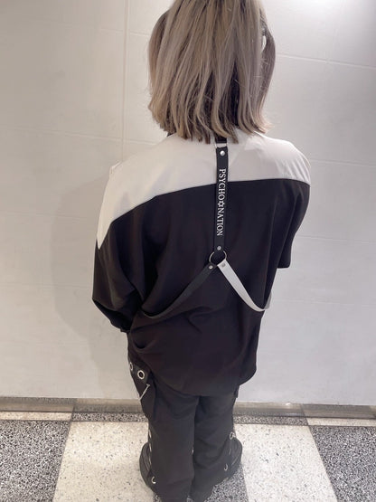 PSYNYXX セレクト　付きチェーンシャツ