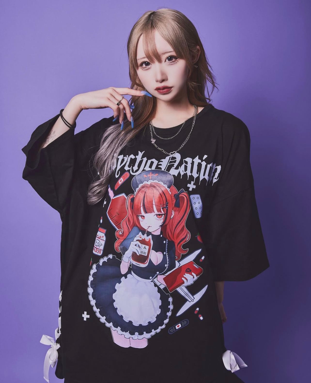 PSYNYXX セレクト イラストtshirts