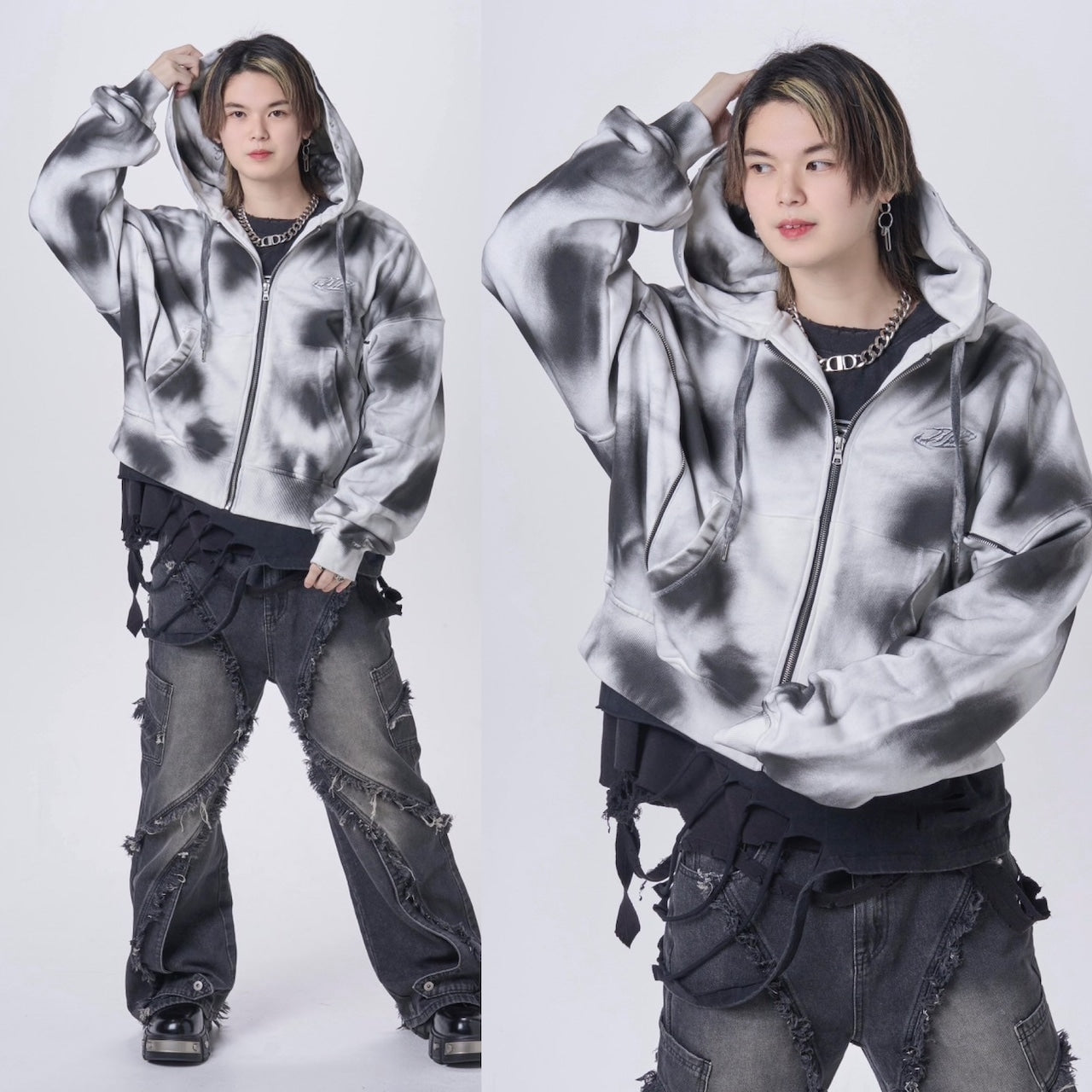 BARCON スプレーZIPパーカー
