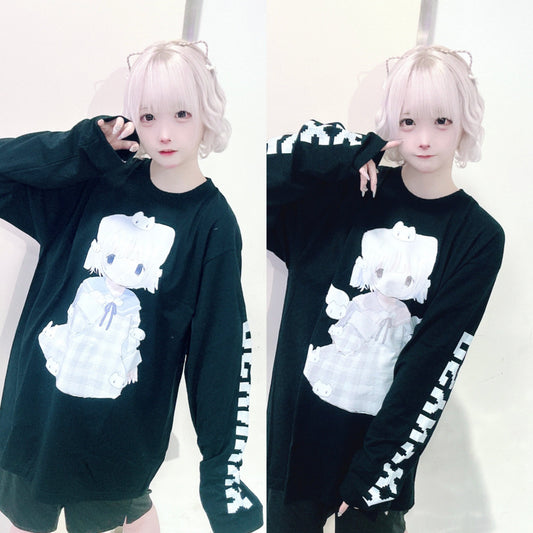 ぺろ×PSYNYXX ロンT 新色BLACK！